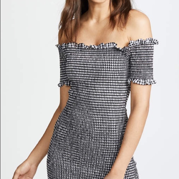 WAYF Scafiti Gingham Dress - Picture 2 of 8